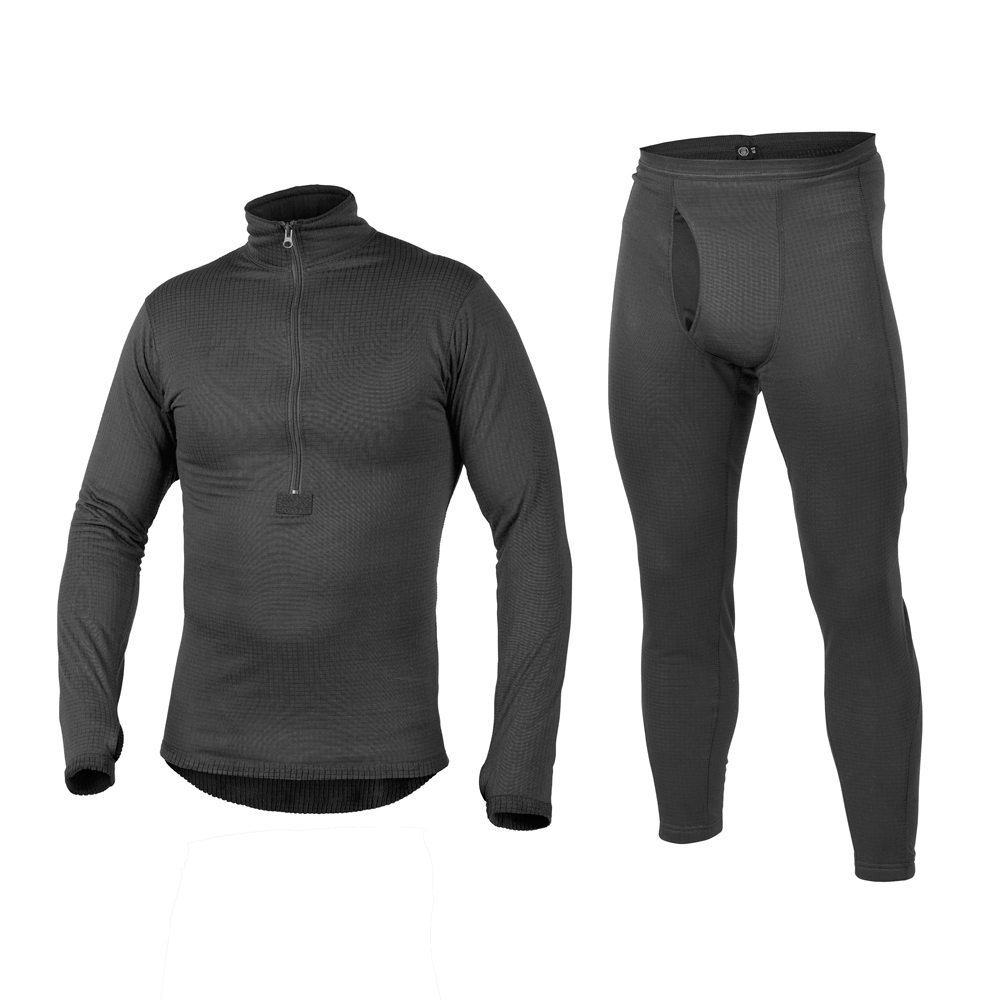 [헬리콘텍스] 레벨 2 언더웨어 셋트-블랙, 등산 낚시 캠핑 아웃도어 내의, 방한내의, 혹한기훈련, 군용내의, 기모내복,HELIKON-TEX Level2 Underwear Set-Black,16039,TACTICALIST Co., LTD.